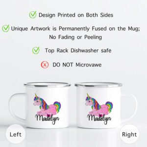 Care instructions for personalized kids mugs