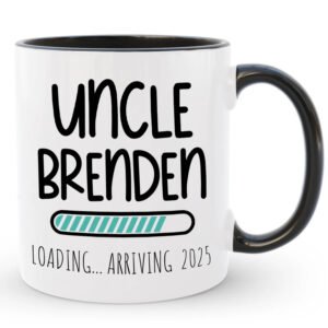 Personalized New Uncle Gift, Uncle to Be Pregnancy Announcement Mug