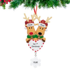 Personalized Our First Christmas Ornament