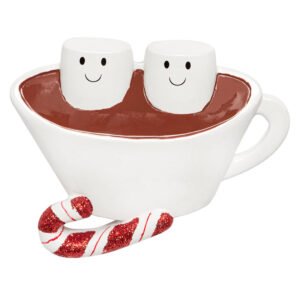Personalized Hot Chocolate Couple Christmas Ornament
