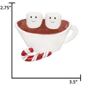 Personalized Hot Chocolate Couple Christmas Ornament