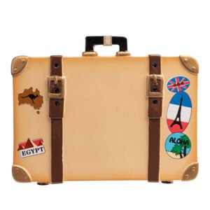 Personalized Travel Trunk Christmas Ornament