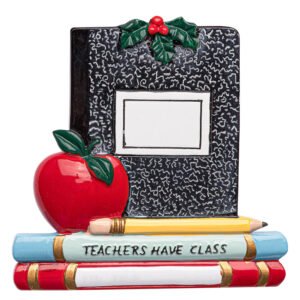 Personalized Teachers Have Class Christmas Ornament