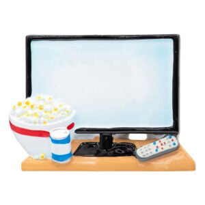 Personalized Television Christmas Ornament