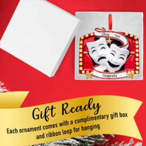 Personalized Theater Christmas Ornament