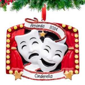 Personalized Theater Christmas Ornament