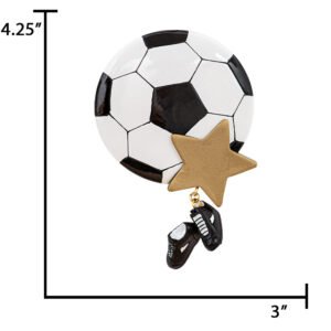 Soccer Ball Christmas Ornament 2025
