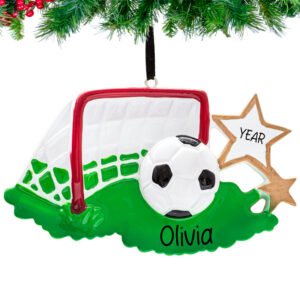 Soccer Goalkeeper Christmas Ornament 2025